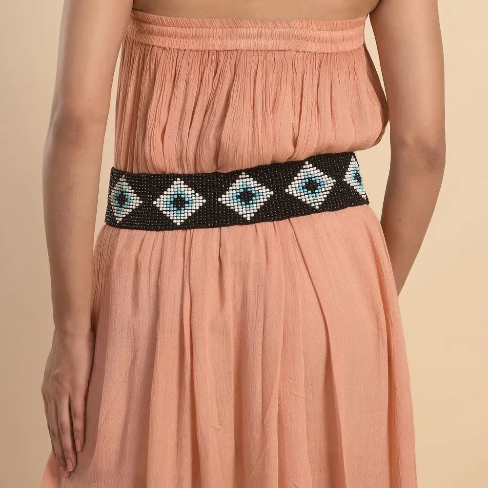 Beautiful Handmade Seed Bead Belt